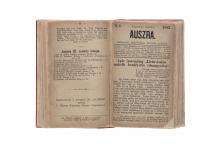 Auszra (Aušra) 1883, 1884, 1885 LM-262